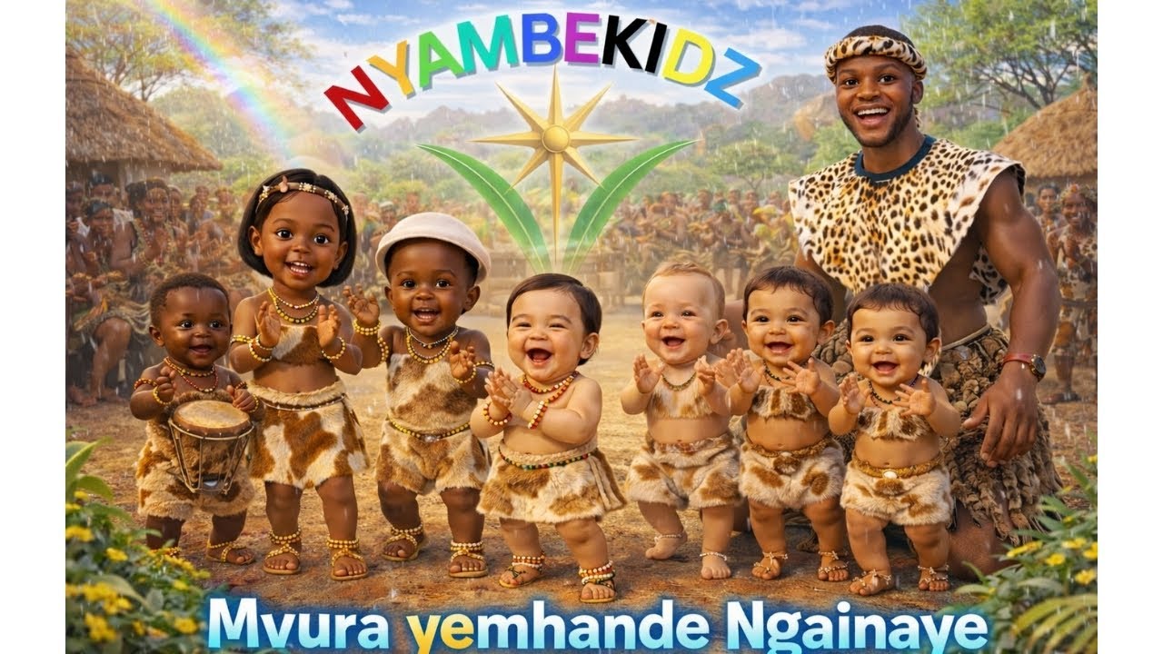 Chembere dzeMhande l Mvura yeMhande Ngainaye 🌧️ | Traditional Shona Rain Song for Kids | NyambeKidz