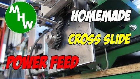 MHW Episode 8 (DIY Mini Lathe Upgrade) - Homemade Cross Slide Power Feed