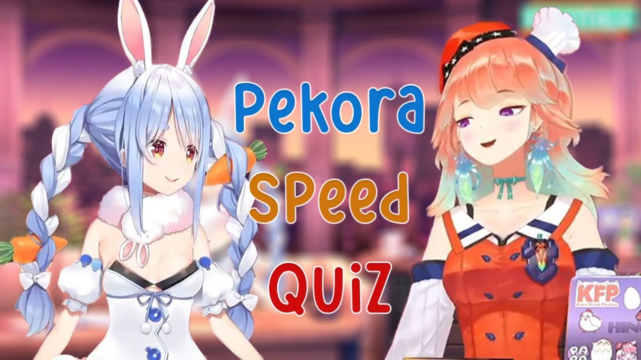 Pekora Speed Quiz HoloTalk!!!!!