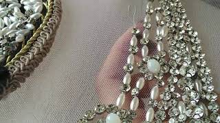 Luneville embroidery process by IOLANNA
