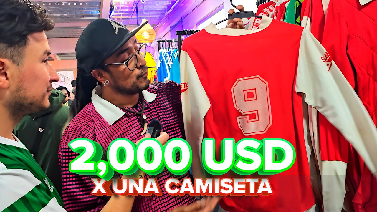 ¿Pagarías 2000 DOLARES por una camiseta de fútbol? Convención Camisetera 2.0