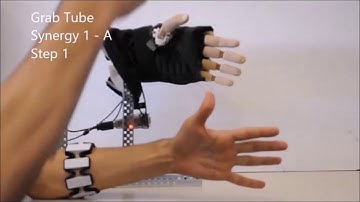 EMG based control of a soft prosthetic hand