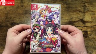 Touhou Kobuto V Burst Battle Nintendo Switch Unboxing - YouTube