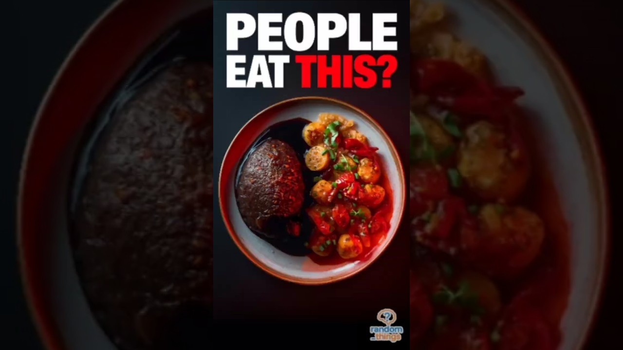Unique food made from blood?! 🤯 
