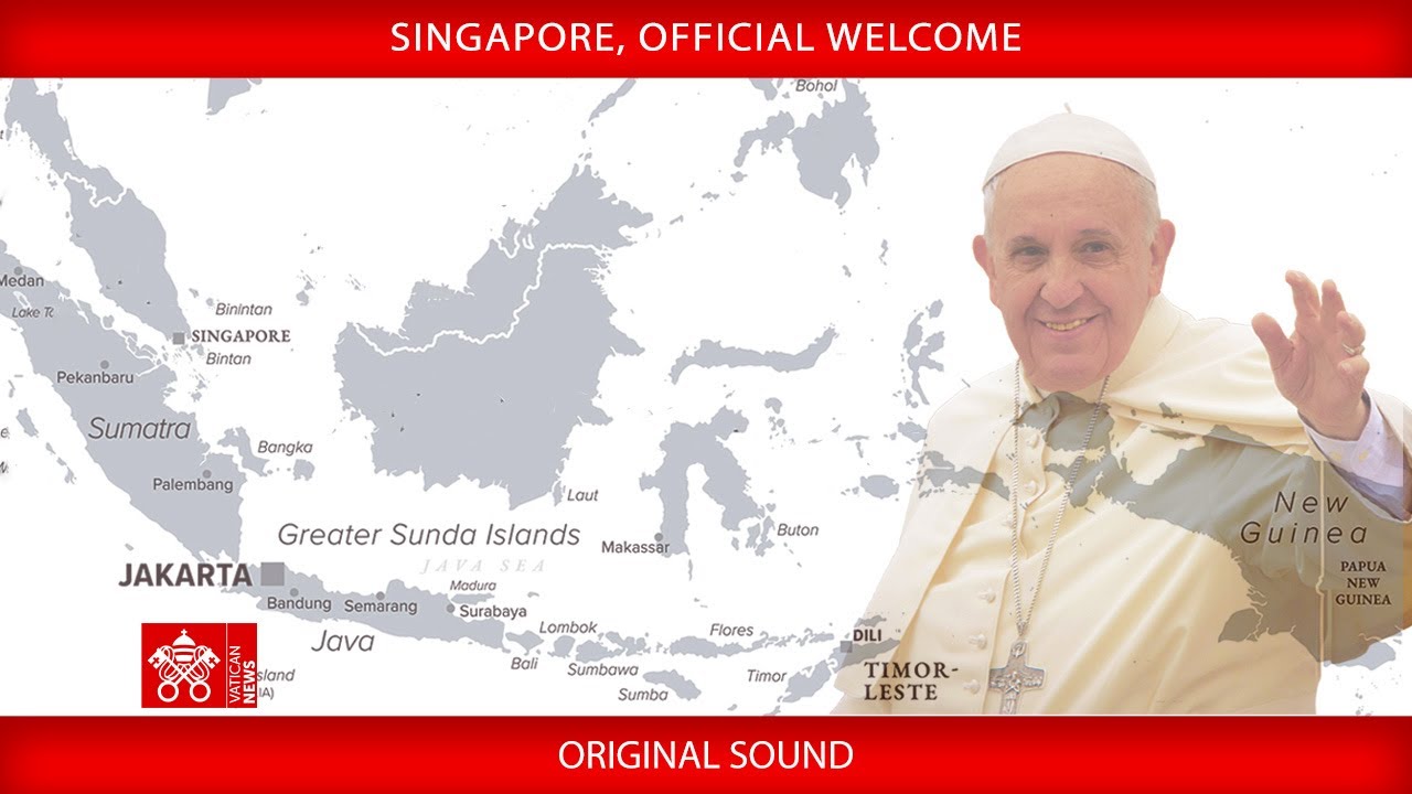 Singapore, Official Welcome, 11 September 2024, Pope Franci