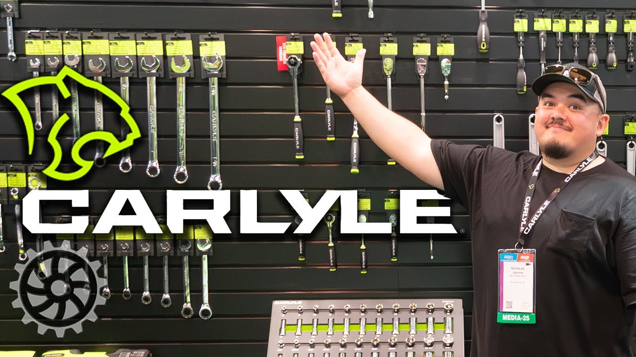 Carlyle's New Tool Line & Top Fuel Dragster Reveal | SEMA 2025 - YouTube