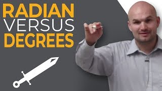 What is a radian and how does it compare to degree measure