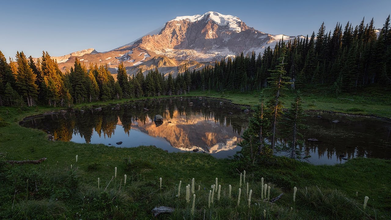 Backpacking Mystic Lake, Mt. Rainier National Park | Landscape ...