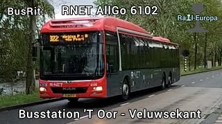 Busrit Allgo Rnet 6102 Lijn 322 T Oor - Veluwsekant