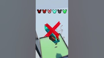 Steve Vs Acid Pool  #minecraft #teardown #gaming #steve  #teardowndestroy #shorts  #memes