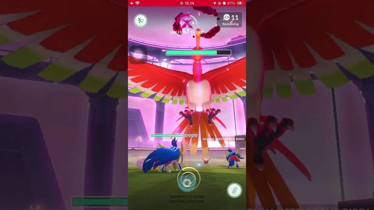 day 2 battle dynamax ho-oh