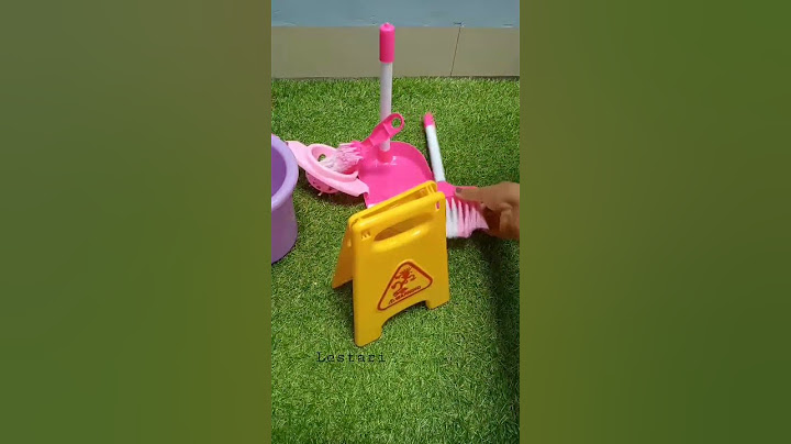 mainan alat kebersihan
