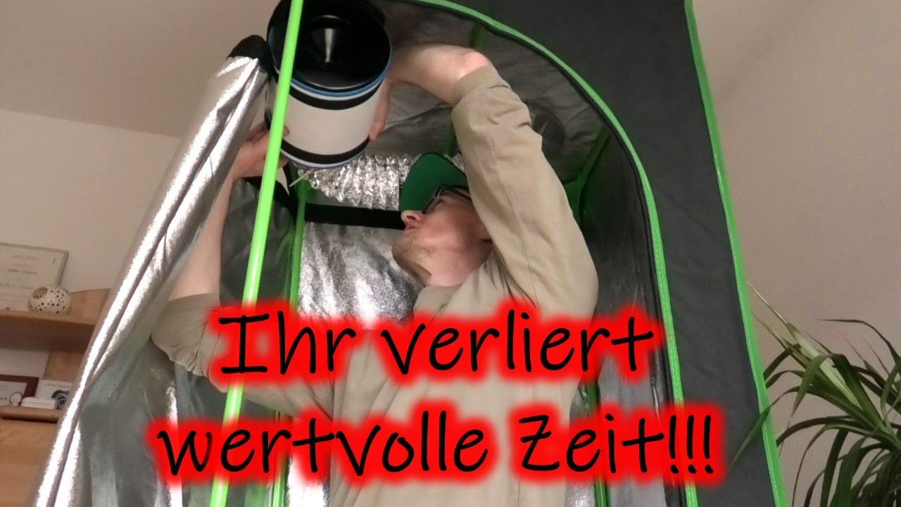 Growbox Aufbauanleitung und richtig einrichten | effizient, sicher | Legalisierung Eigenanbau