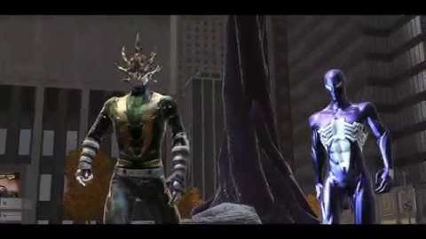 Spider Man: Web of Shadows - Part 19 - Symbiote Spider man vs  Symbiote Electro