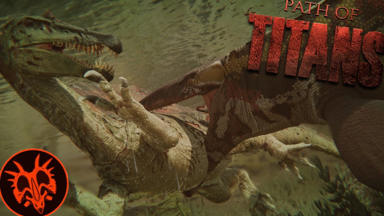НЕ ЗАХОДИТЕ В ВОДУ!!! | Путь Титанов | Жизнь тилозавра