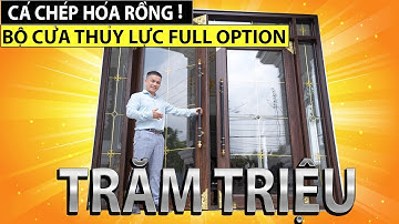 CỬA NHÔM THỦY LỰC | CỬA NHÔM HỆ THỦY LỰC KÍNH HỘP NAN ĐỒNG | CỬA ĐẠI HỘI SẢNH CHÍNH | CỬA TOPVIS