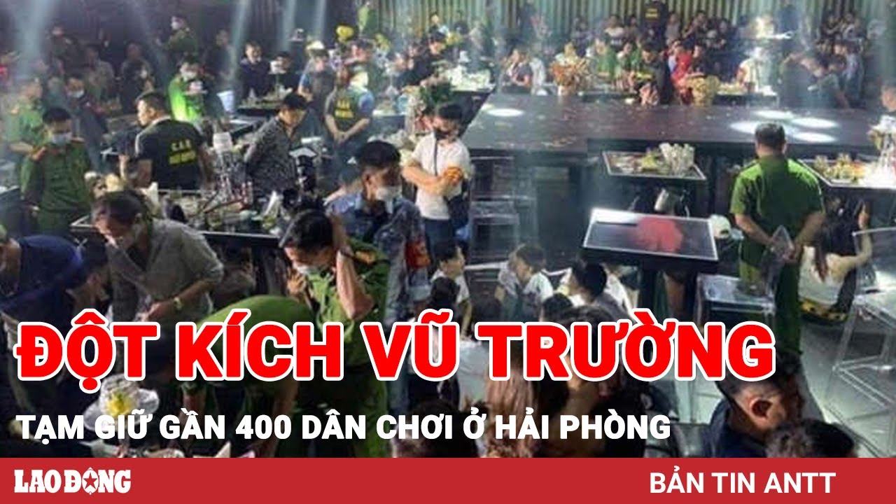 Sáng 21/11| Công an đột kích vũ trường Hoàng Gia ở Hải... - youtube