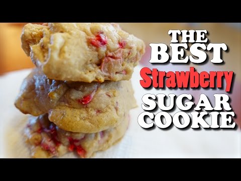 The Best High Protein Strawberry Sugar Cookies Ever | Tiger Fitness