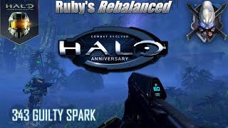 MCC Halo 1 - 343 Guilty Spark | Co-op Campaign #6 (Legendary) Ruby's Rebalanced Mod
