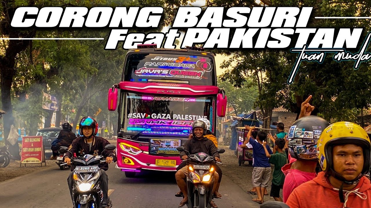 Klakson Telolet Basuri+Pakistan terbaru bus Aneka Bintang 