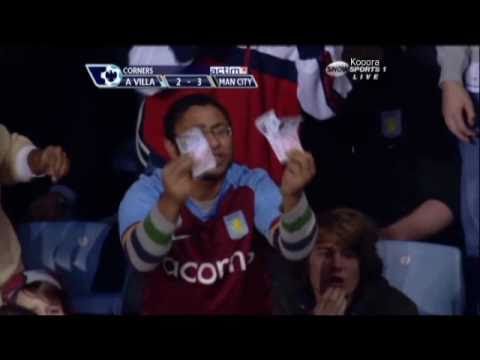 Aston Villa fans angry at Gareth Barry - YouTube