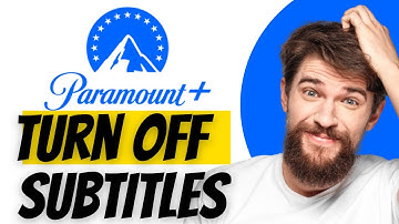 How To Turn Off Subtitles On Paramount Plus!