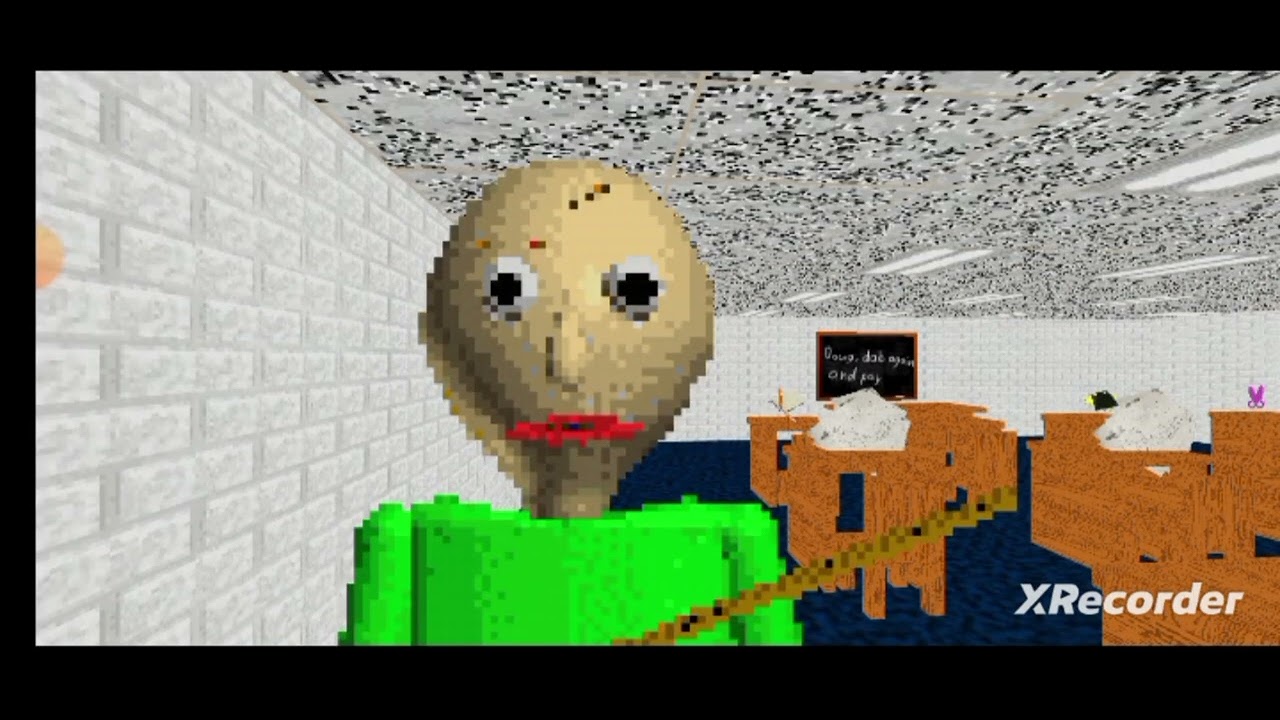 Trying to beat baldis basics "Failed" 10 likes for part 2 - YouTube
