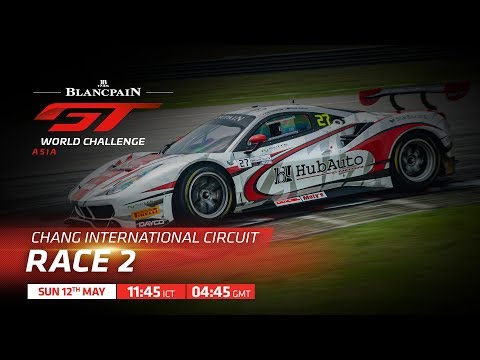Race 2 - Thailand - Blancpain GT Series Asia 2019