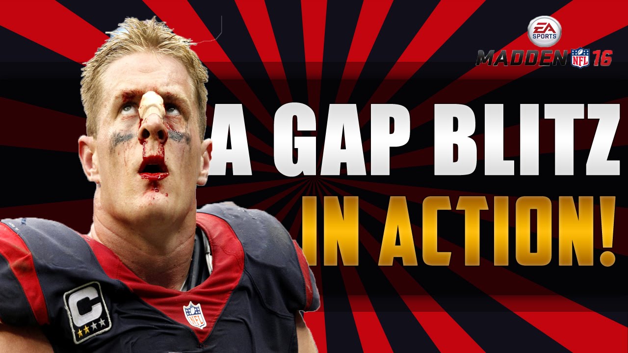 Unstoppable A Gap blitz | Fastest Blitz on Defense | Madden 16