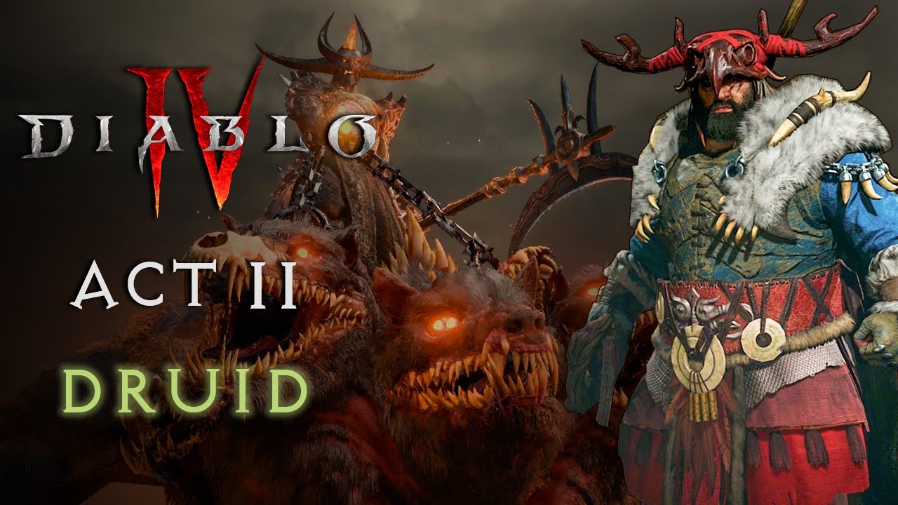 Diablo 4 - Druid Gameplay - Full Act 2 Walkthrough - No Commentary