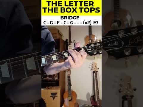 The Letter - The Box Tops - Guitar Lesson #guitarlesson
