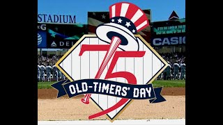 New York Yankees Old Timers' Day 2023