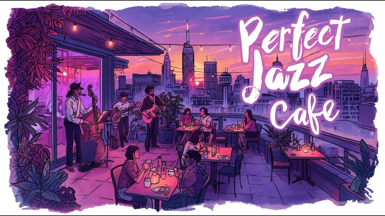 💜 The Perfect Saturday Jazz Cafe | Relaxing Lofi & Coffee by Purple