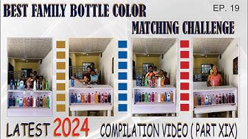 NEW GAME ALERT‼️| BEST INTERESTING & AMAZING FAMILY BOTTLE COLOR MATCHING CHALLENGE TO WIN BILLS 💵