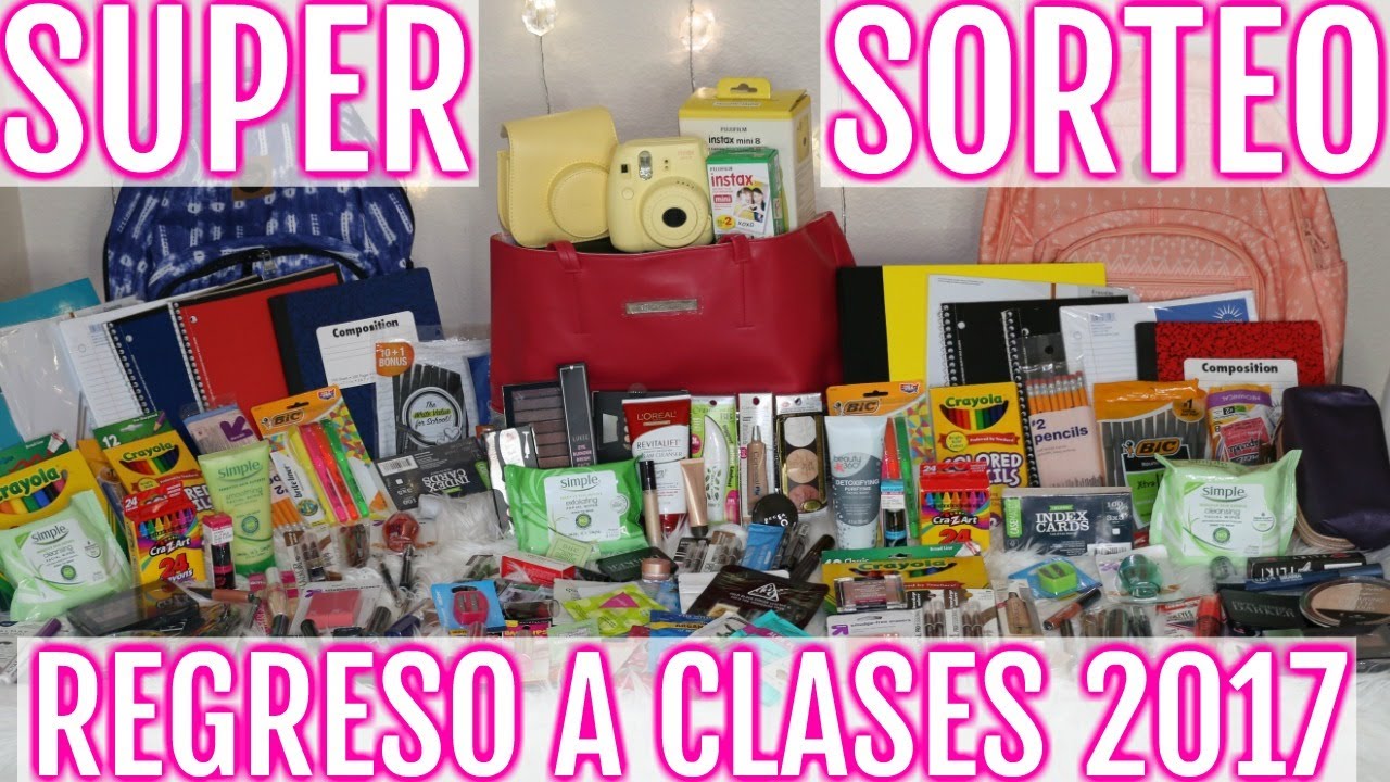 Regreso a Clases - Sorteo Internacional, Cámara Instax, 4 Tablets | Sorteo Vuelta a Clases cerrado