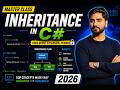 What is Inheritance? | Inheritance with explanation and best examples | C# | 2026