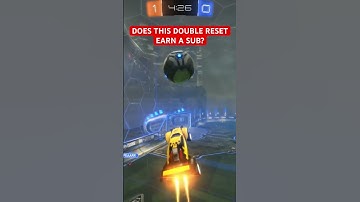 This Double FLIP RESET Was CRAZY 🤯🔥 #rocketleague #rl #gaming #shorts #short