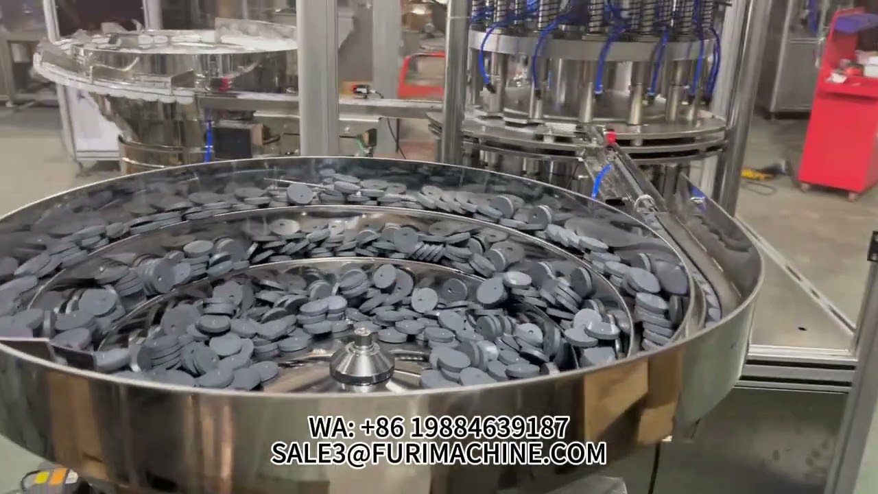 2 parts IV cap Infusion cap assembly machine