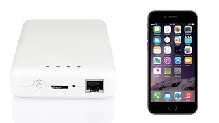 Storeva X Air '' HDD Wireless 2,5" USB 3.0 WiFi Mac:PC, iOS and Android - Test For iPhone