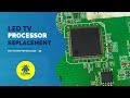 LED TV Processor Replacement 💥 Step by Step Repair Guide 🔧👀    ⚡ Welcome to Electronic Monster! ⚡