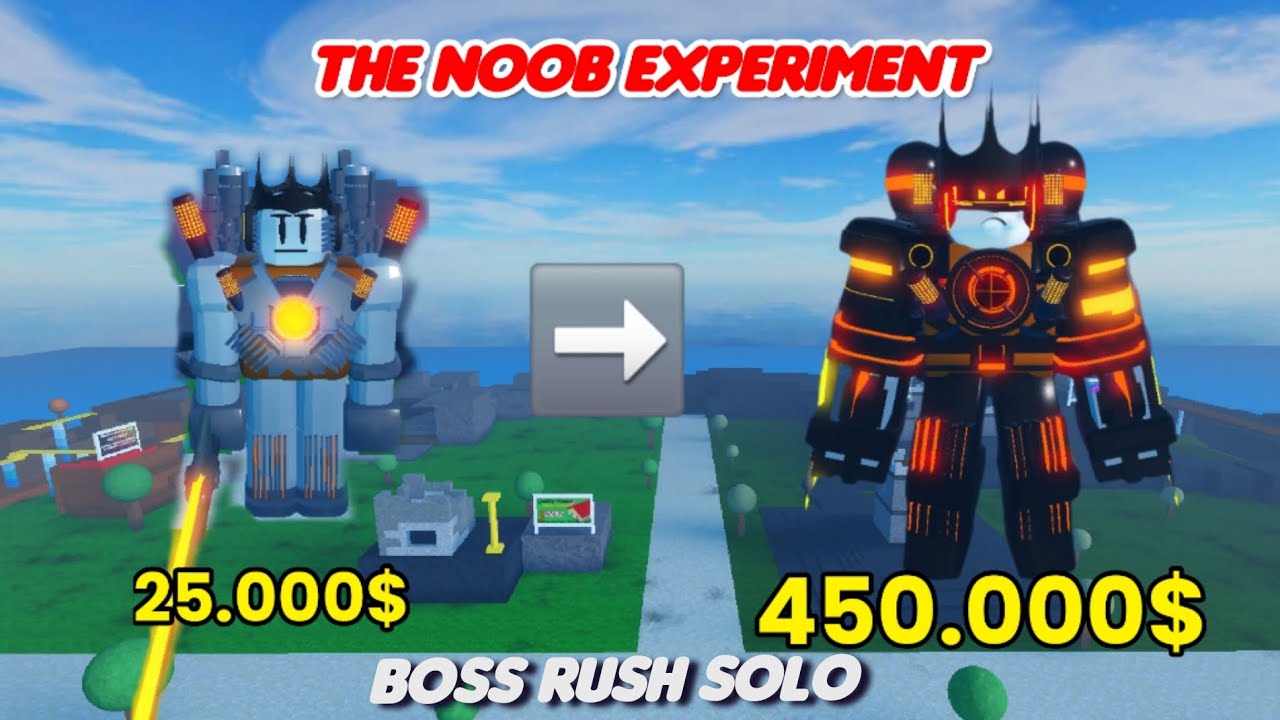 Boss Rush solo (Failed)  #roblox 