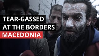 REFUGEE CRISIS | Migrants and Refugees in Macedonia Tear-gassed by Police