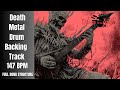 147 BPM Death Metal Drum Track – Dark, Driving Mid-Tempo Groove