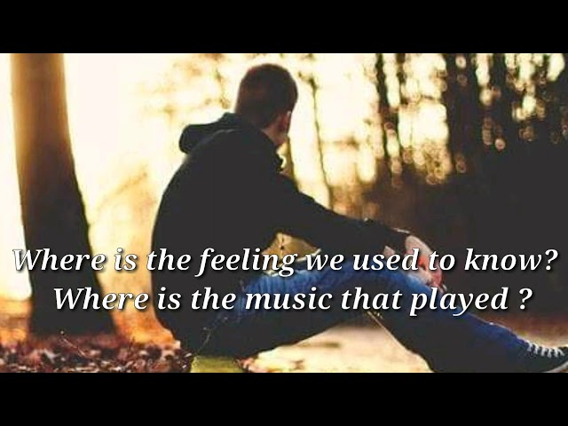 WHERE DID THE FEELING GO? (lyrics)=Air Supply= class=