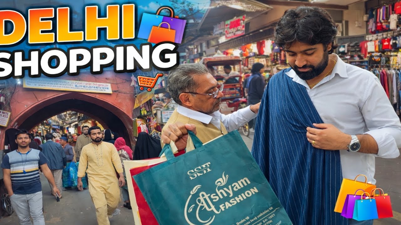 Mohit bhati vlog | Chandni Chowk Shopping Vlog | Best Deals in Delhi