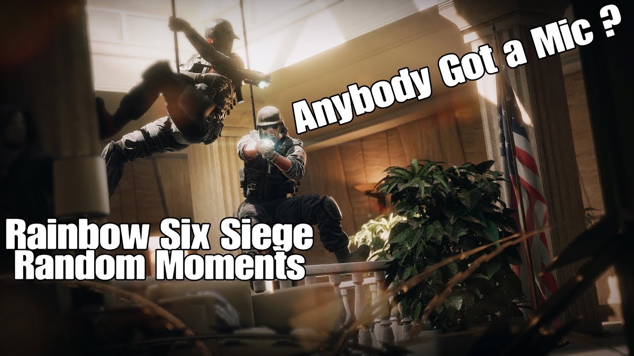 Rainbow Six Siege - Playing With Randoms - YouTube