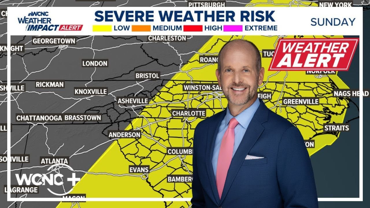 Severe weather risk increasing for Charlotte this weekend: Brad ...