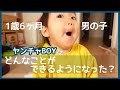 【1歳半】男の子の成長/言葉・運動・理解度