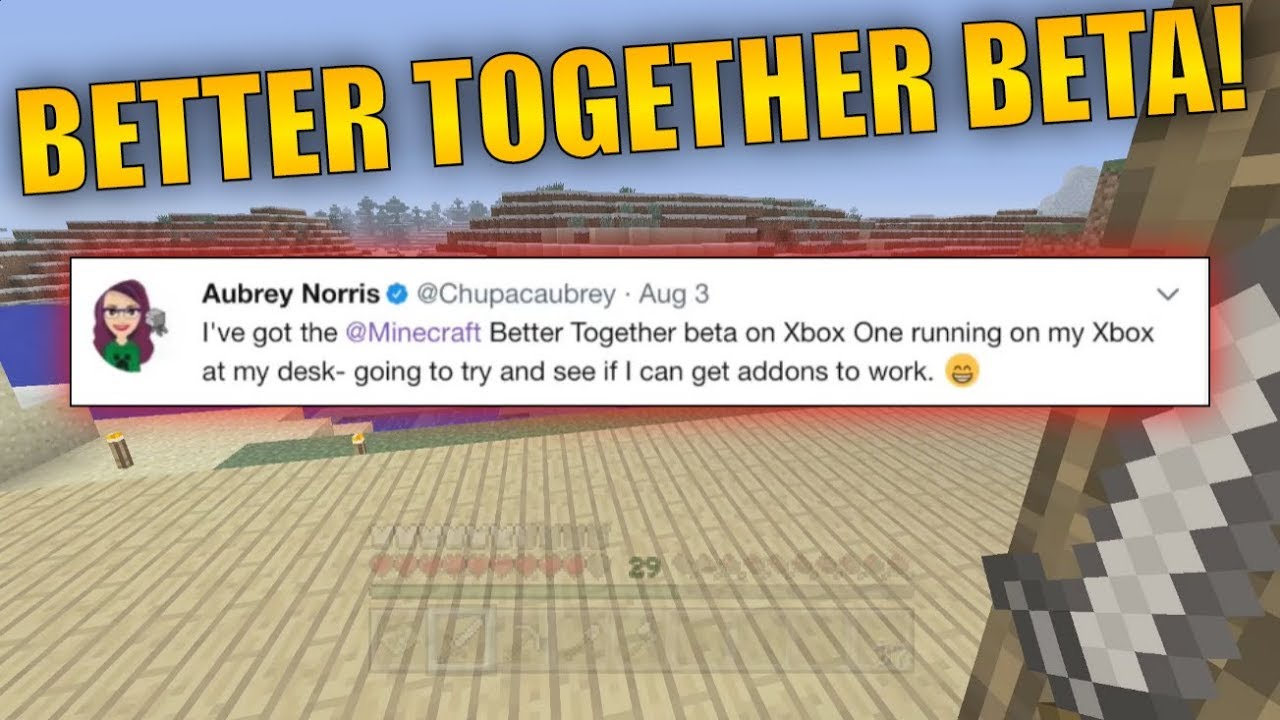 When Is The Minecraft Xbox Better Together Update Beta?? Minecraft News ...