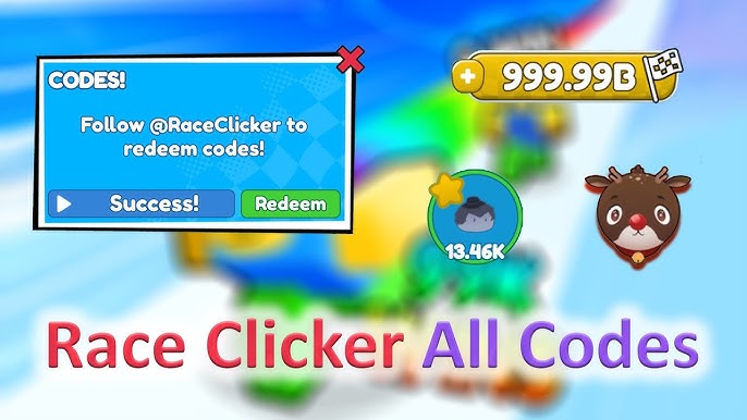 Race Clicker Codes [Active December 2023] 